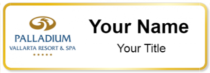 Custom name badges for Palladium Vallarta Resort