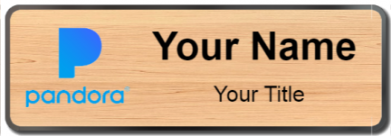 Custom name badges for Pandora