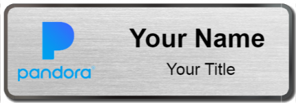 Custom name badges for Pandora