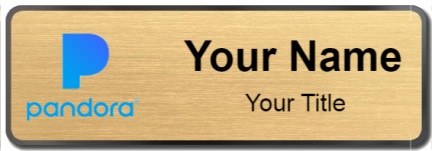 Custom name badges for Pandora