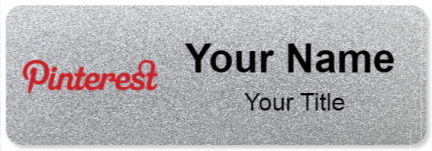 Custom name badges for Pinterest