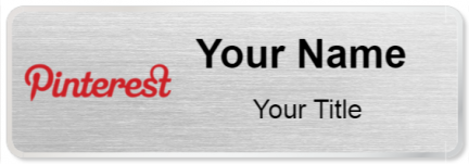 Custom name badges for Pinterest