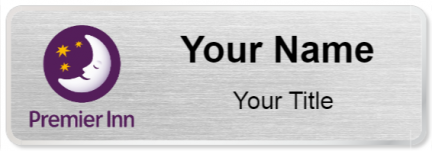 Custom name badges for Premier Inn