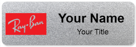 Custom name badges for Rayban