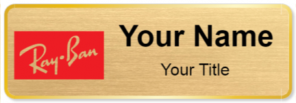 Custom name badges for Rayban