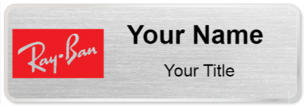 Custom name badges for Rayban