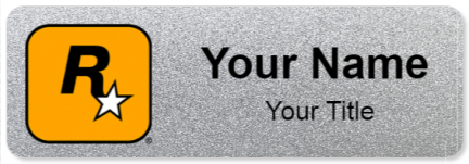 Custom name badges for Rockstar Games