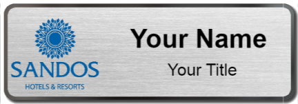 Custom name badges for Sandos Hotels
