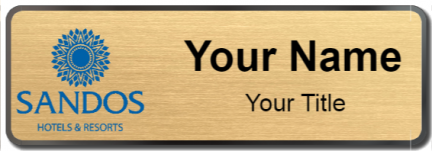 Custom name badges for Sandos Hotels