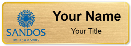 Custom name badges for Sandos Hotels