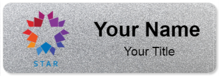 Custom name badges for Star TV