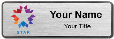 Custom name badges for Star TV