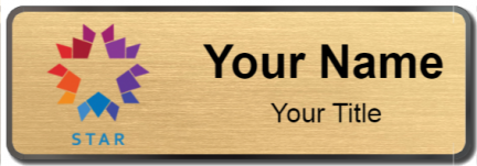 Custom name badges for Star TV