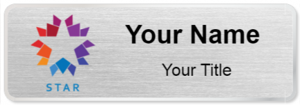 Custom name badges for Star TV