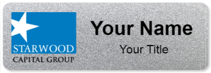 Custom name badges for Starwood Capital