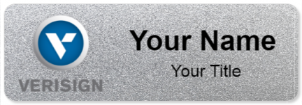 Custom name badges for Verisign
