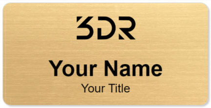 Custom name badges for 3D Robotics
