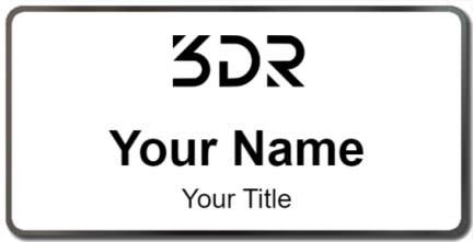 Custom name badges for 3D Robotics