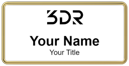 Custom name badges for 3D Robotics