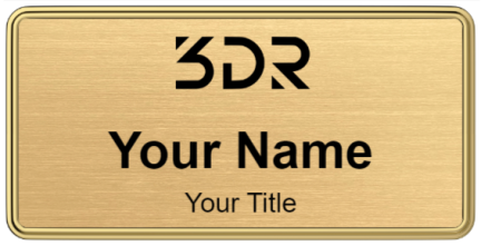 Custom name badges for 3D Robotics