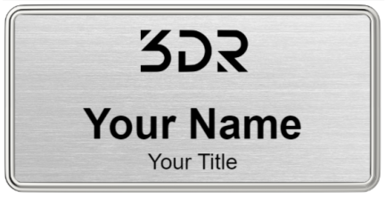 Custom name badges for 3D Robotics