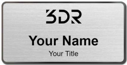 Custom name badges for 3D Robotics