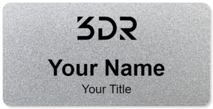 Custom name badges for 3D Robotics