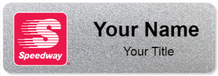 Custom name badges for Speedway Gas