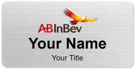 Custom name badges for ABInBev