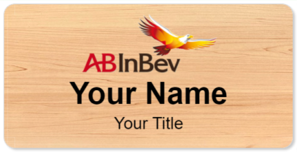 Custom name badges for ABInBev