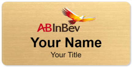Custom name badges for ABInBev