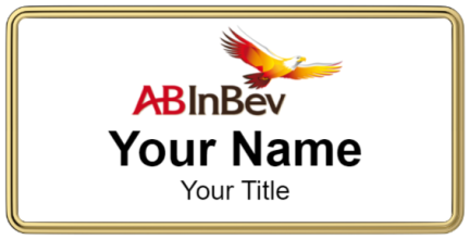 Custom name badges for ABInBev