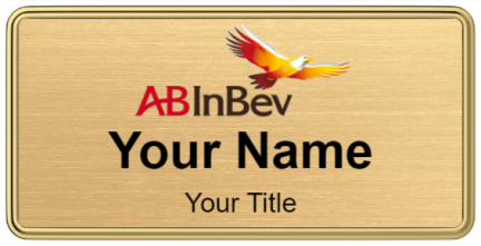 Custom name badges for ABInBev