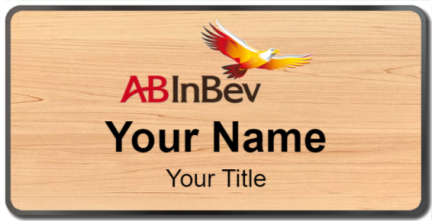 Custom name badges for ABInBev
