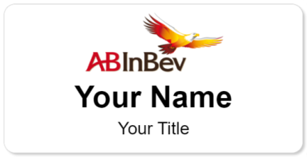 Custom name badges for ABInBev