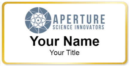 Aperture Science Template Image