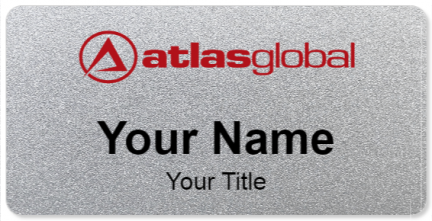 Custom name badges for Atlas Global