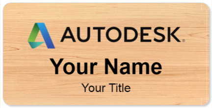 Custom name badges for Autodesk