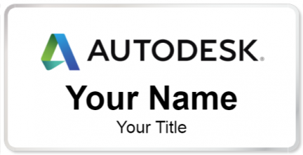 Custom name badges for Autodesk