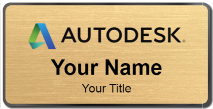 Custom name badges for Autodesk