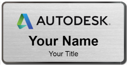 Custom name badges for Autodesk