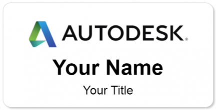 Custom name badges for Autodesk
