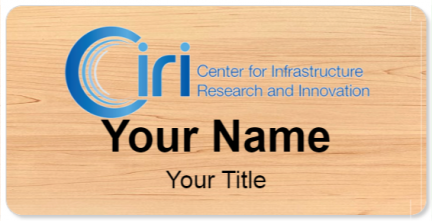 Custom name badges for Ciri