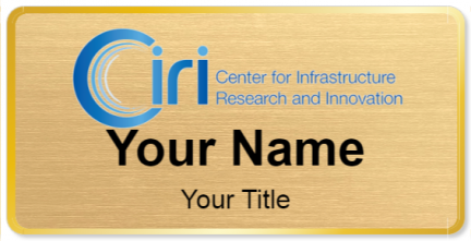 Custom name badges for Ciri