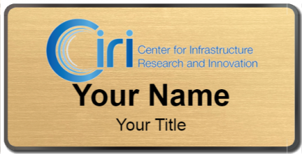 Custom name badges for Ciri