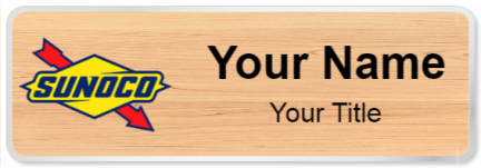 Custom name badges for Sunoco
