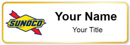 Custom name badges for Sunoco