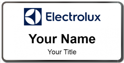Custom name badges for Electrolux