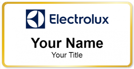 Custom name badges for Electrolux