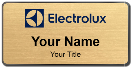 Custom name badges for Electrolux